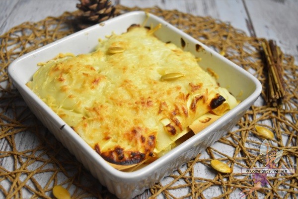 potrion et ricotta en lasagnes