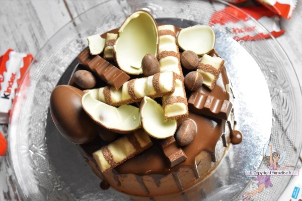 Drip Cake Kinder Dessert Epatant Au Chocolat