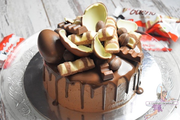 Drip Cake Kinder Dessert Epatant Au Chocolat