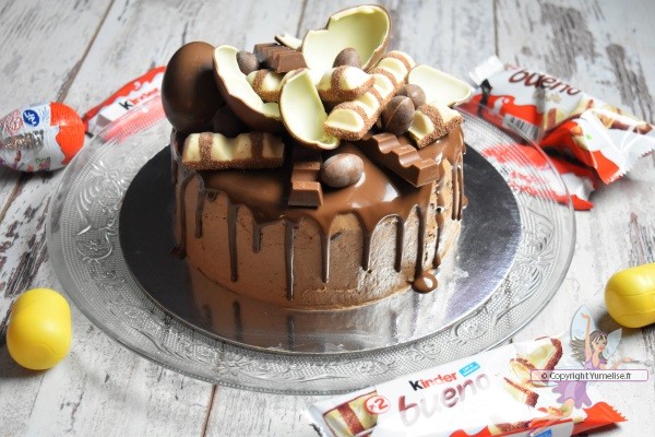 Drip Cake Kinder Dessert Epatant Au Chocolat