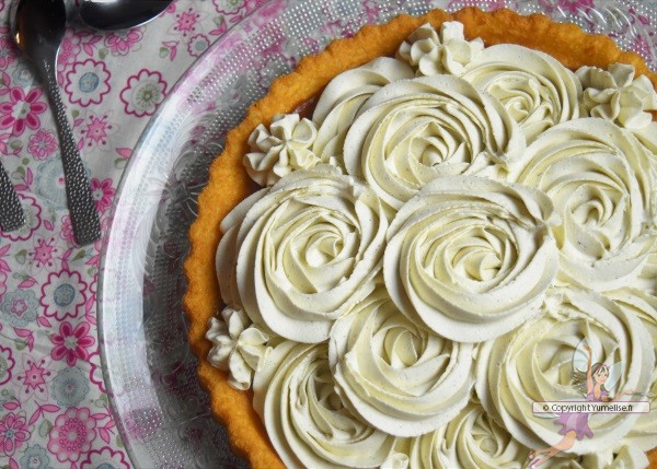 ganache montée sur tarte