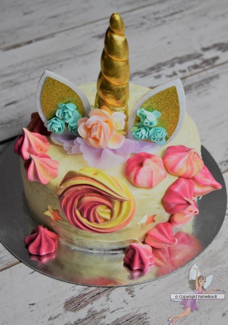 Gâteau licorne