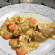 blanquette de veau et riz basmati