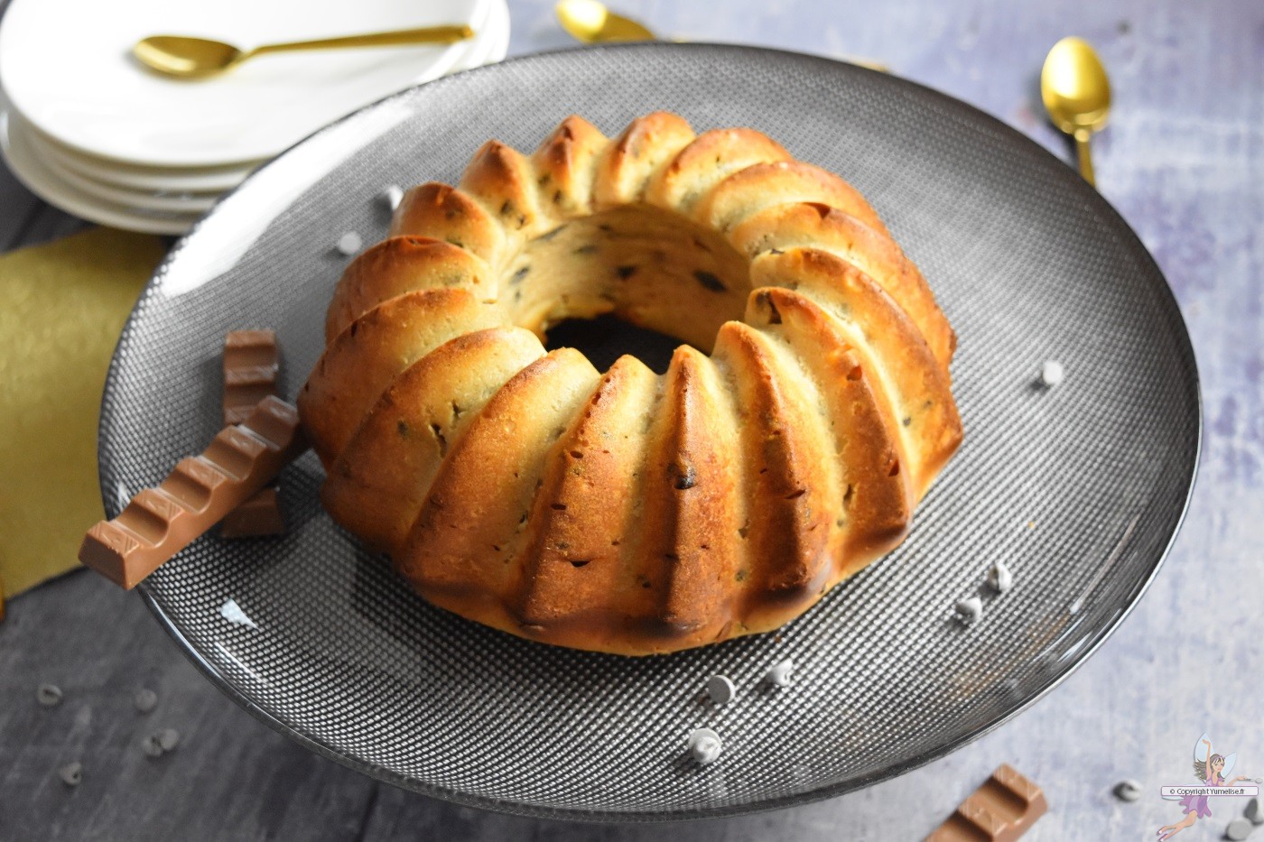 bundt cake au Kinder 