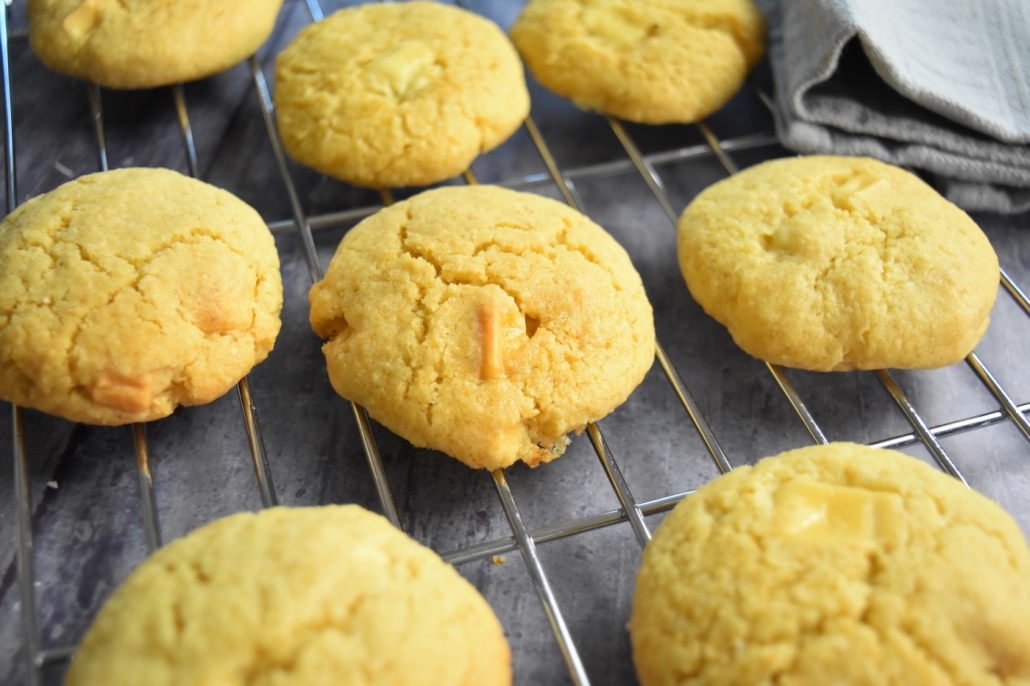 cookies aux pépites de chocolat blanc
