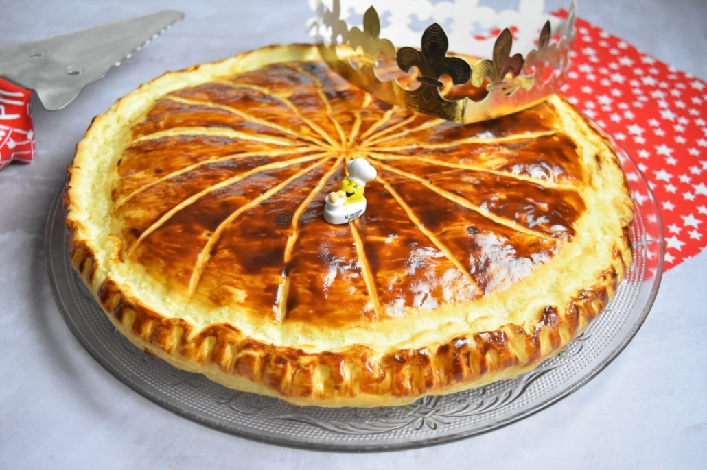 Galette à la frangipane dorée
