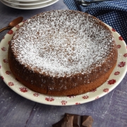 gâteau au chocolat cuit