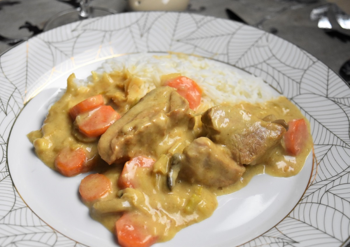 assiette de blanquette de veau