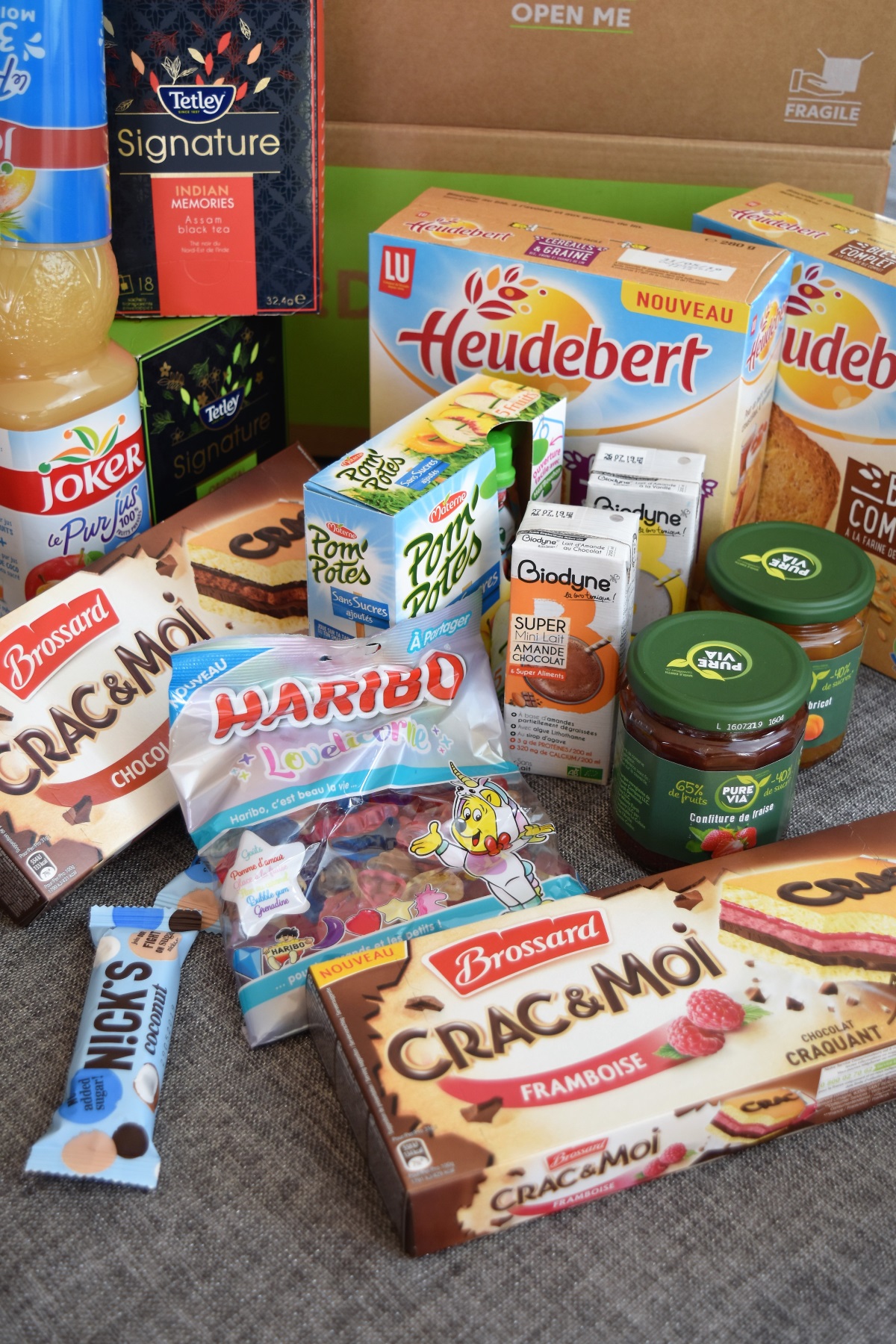 contenu de la degusta box
