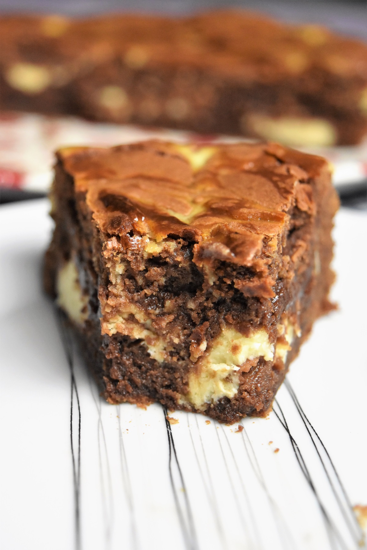 Gateau Au Chocolat Et Philadelphia Fondant Marbre