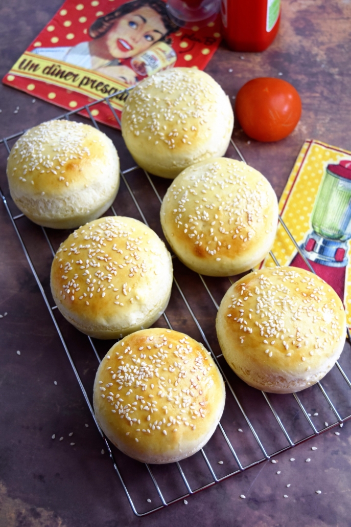 Recette pain à burger (buns extra moelleux)