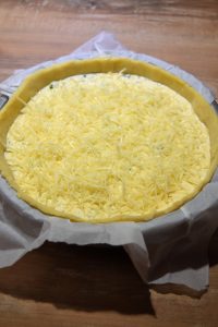 quiche avant cuisson