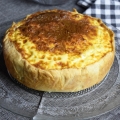 quiche lorraine épaisse cuite