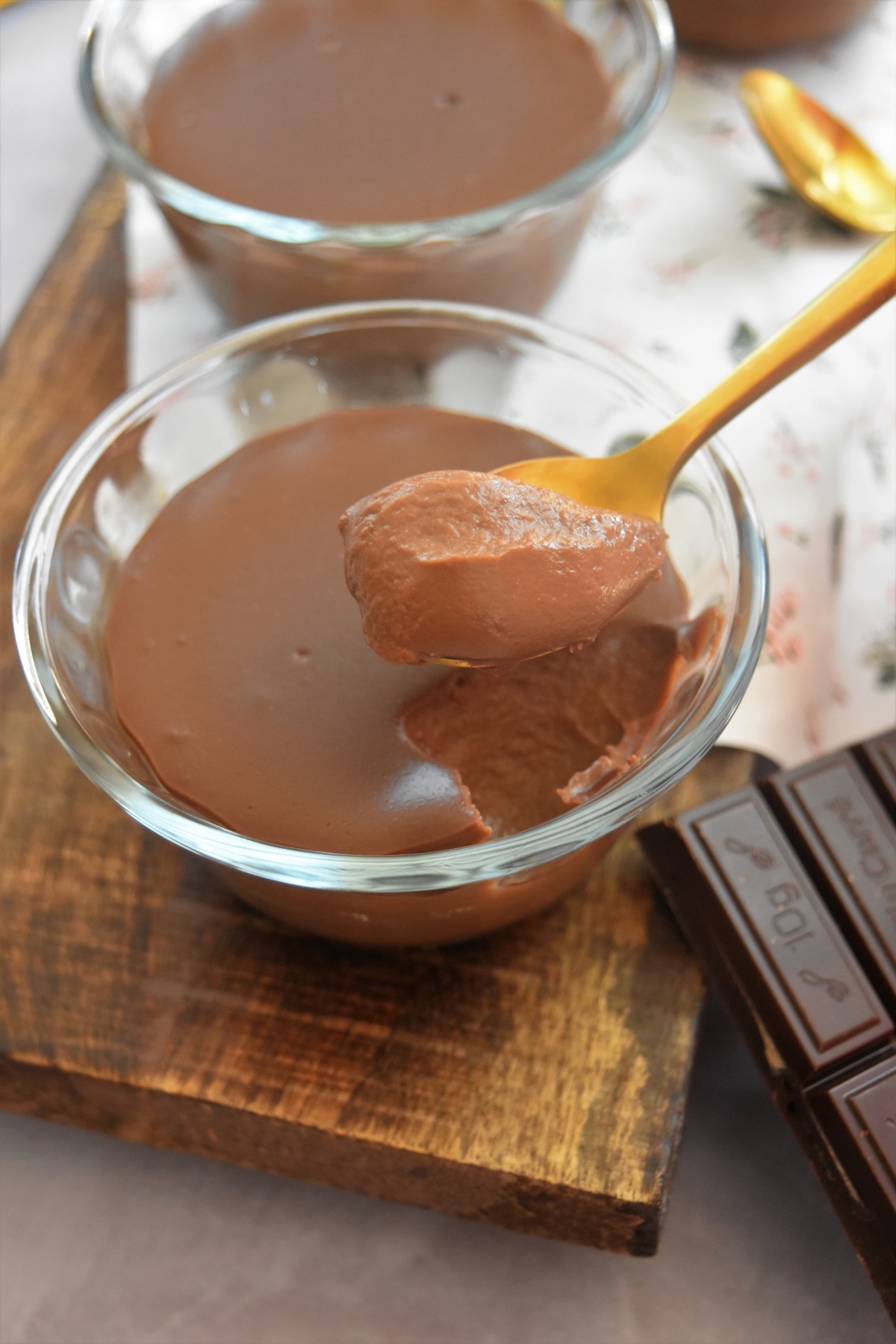 Petits pot de crème à la vanille, simple rapide et économique