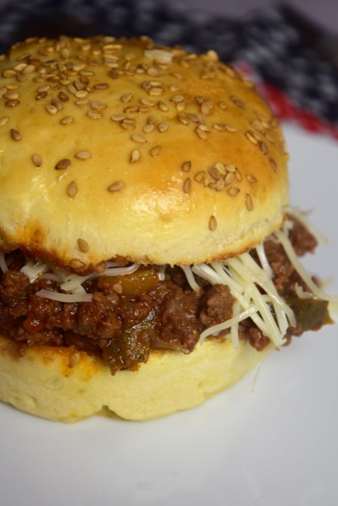 Sloppy Joe burger