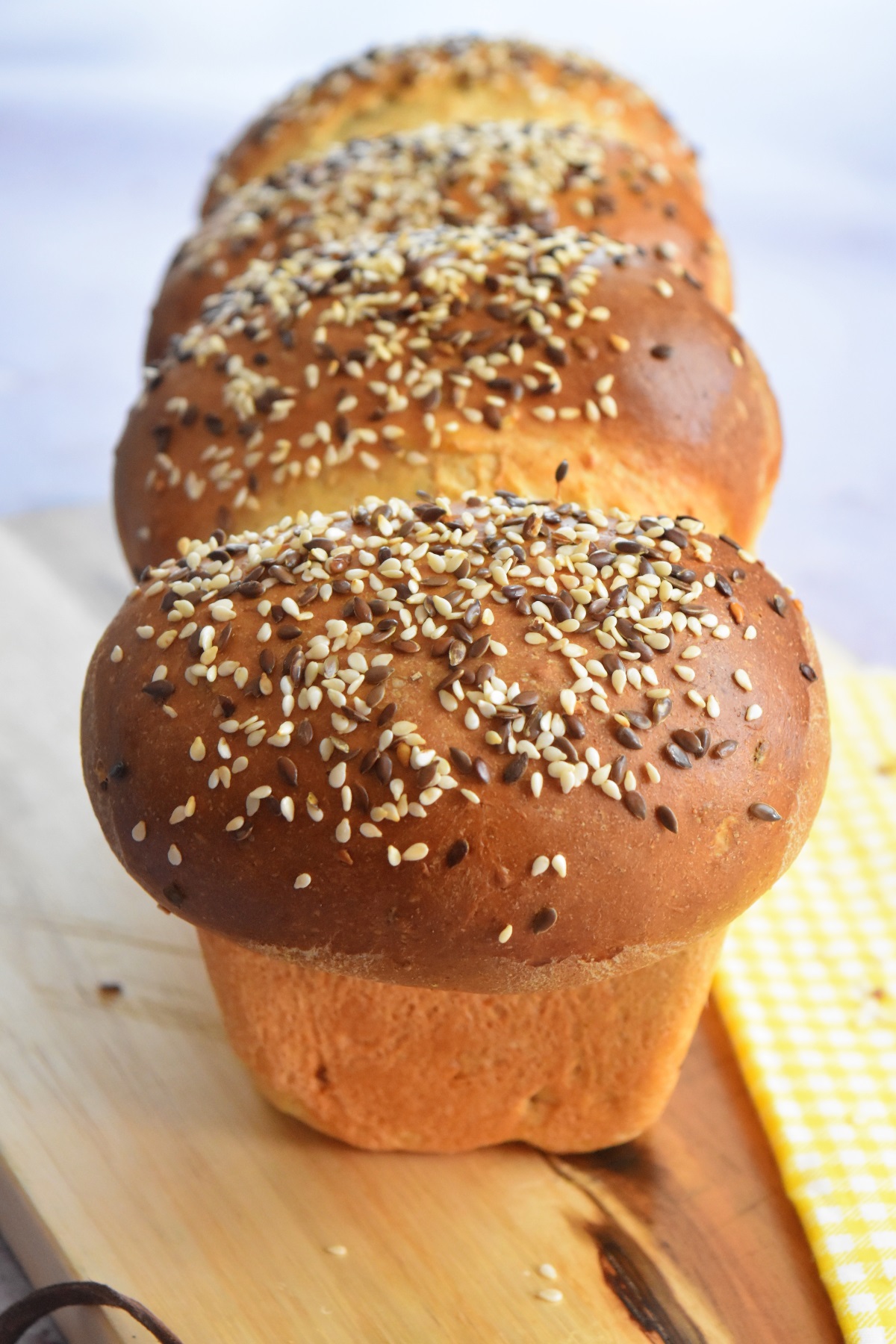 Pain de mie semi-complet et graines