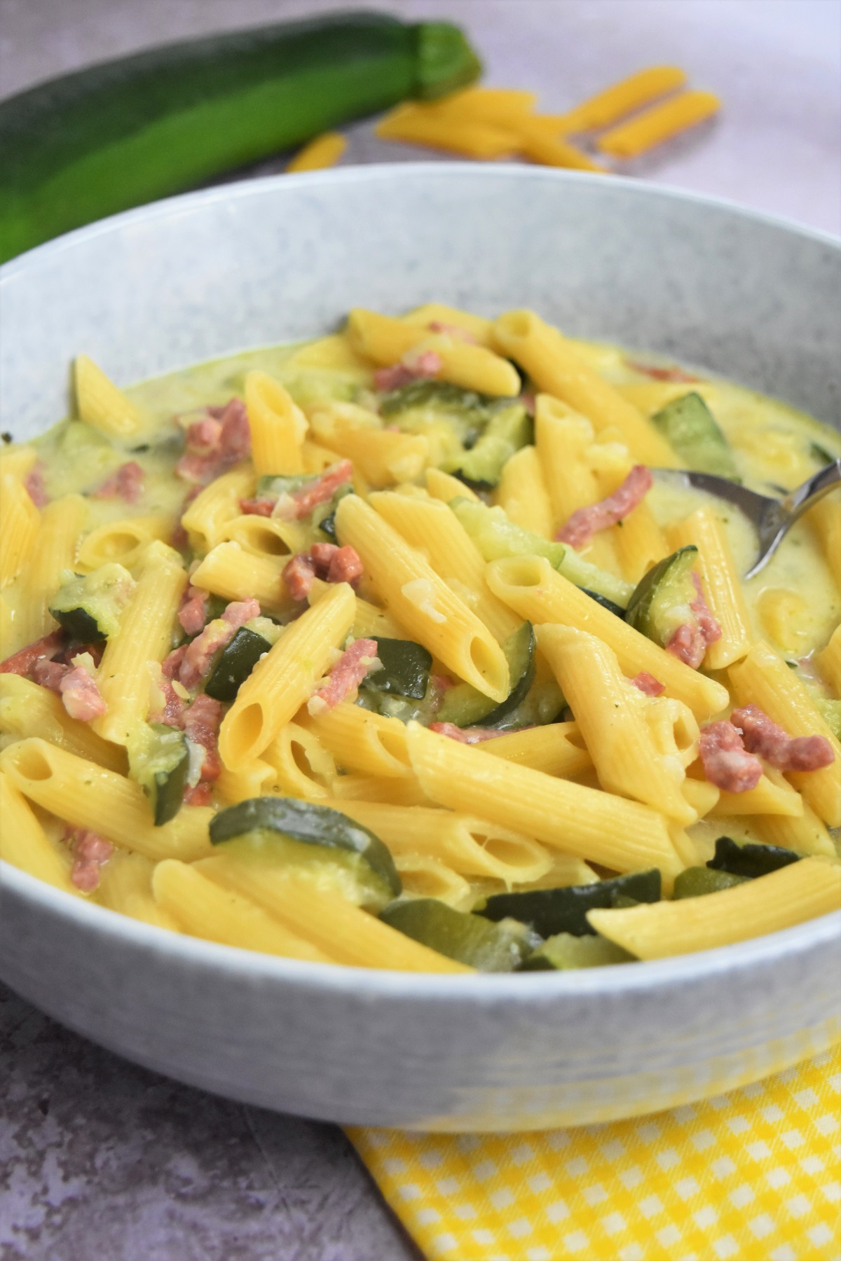 Pâte carbonara au Cookeo