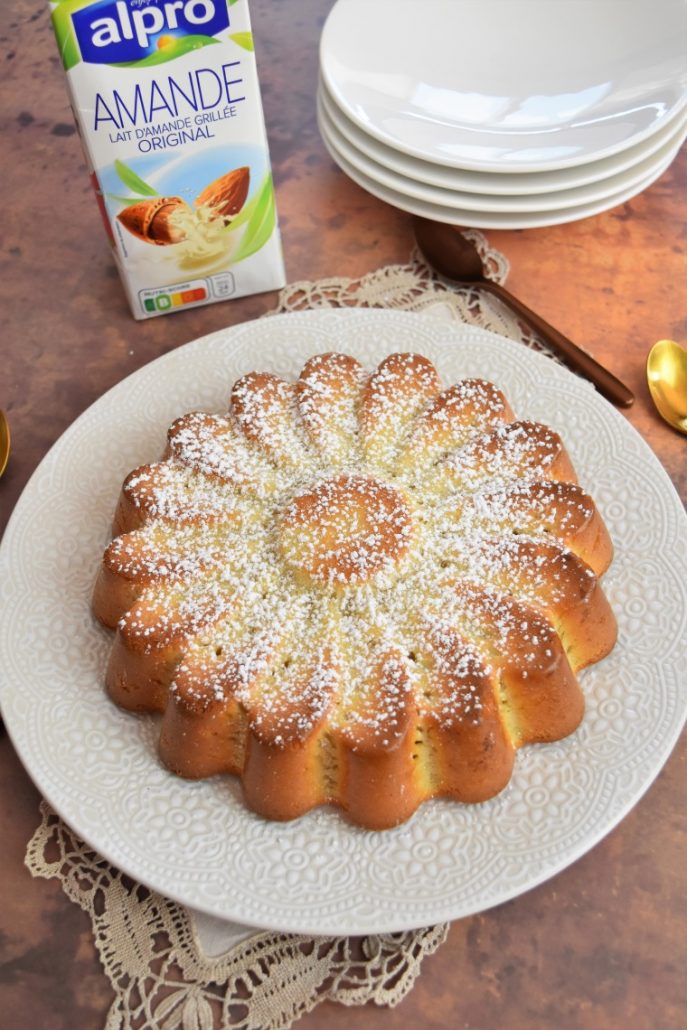 Gateau Au Lait D Amande Recette Facile Au Lait Vegetal