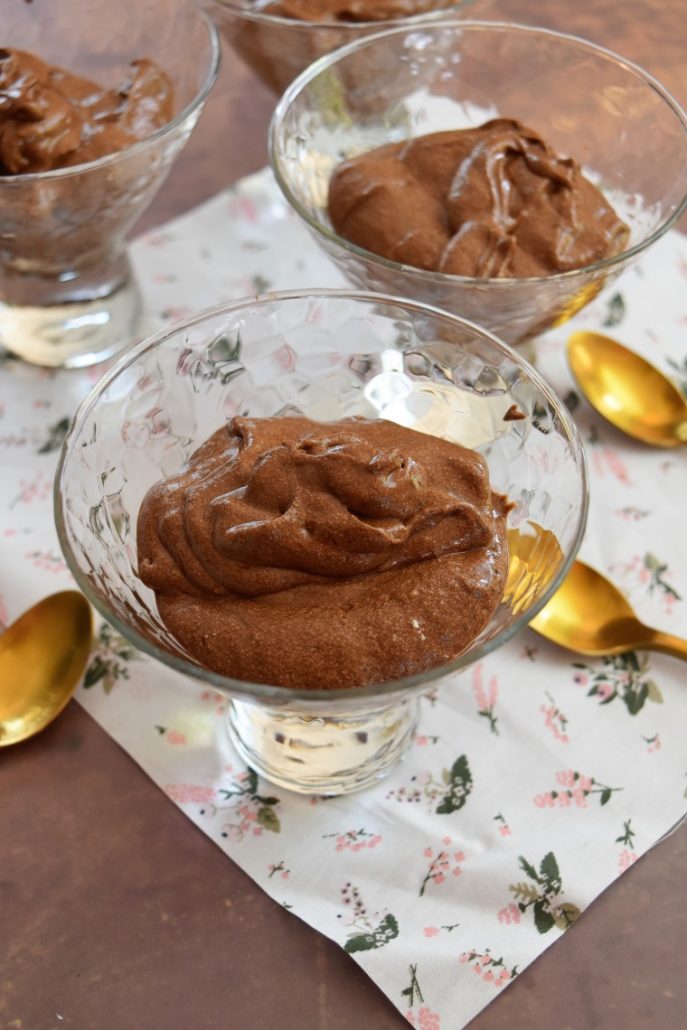 Mousse au chocolat aux blancs d'oeufs