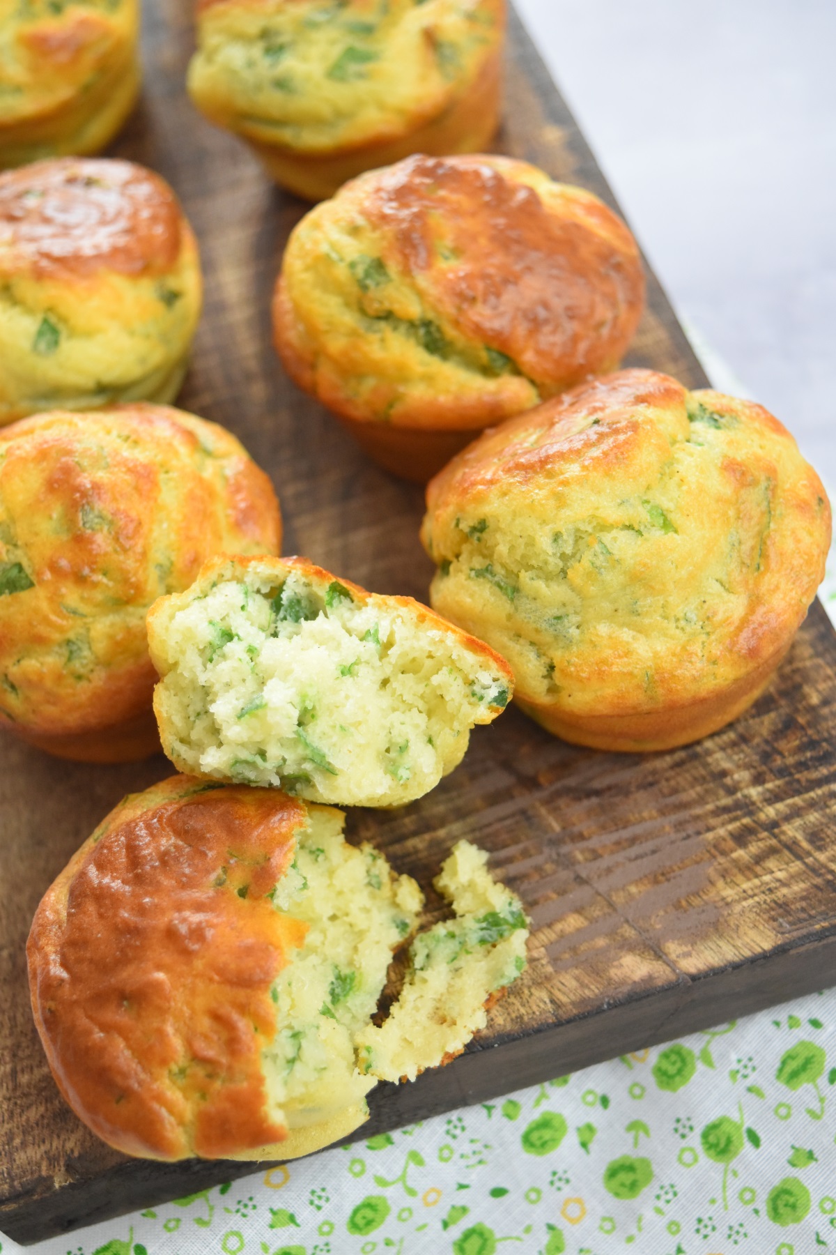 Muffins à l'ail des ours