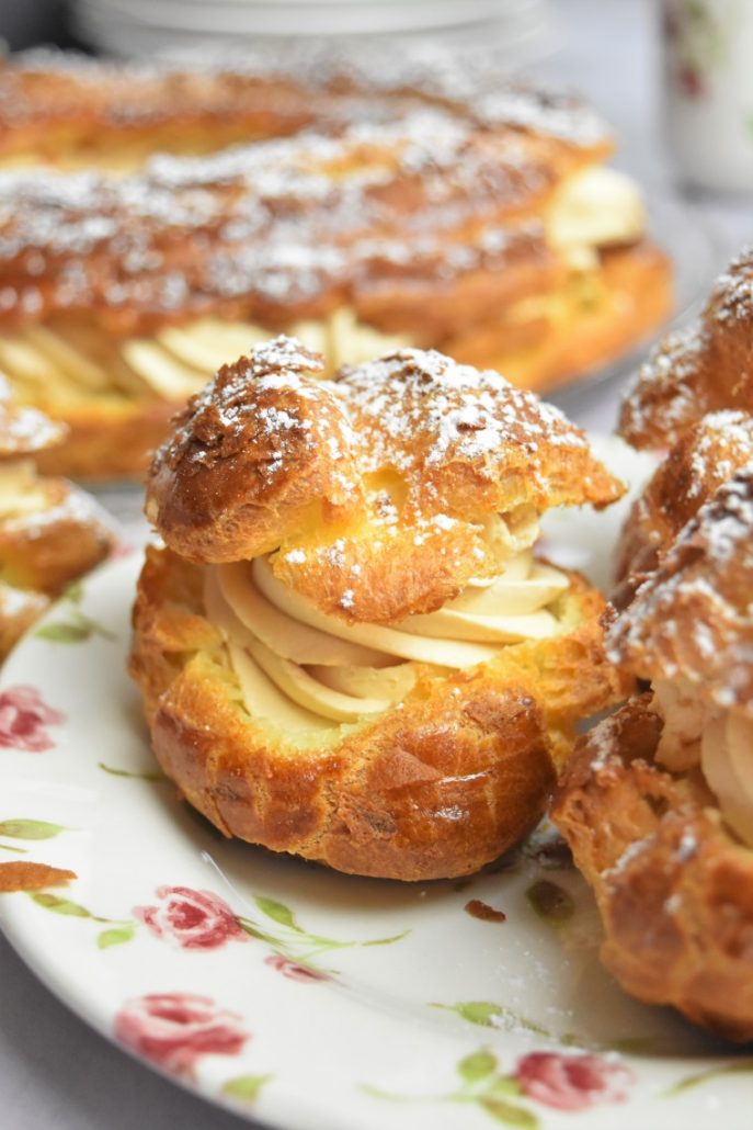 Paris-Brest au caramel