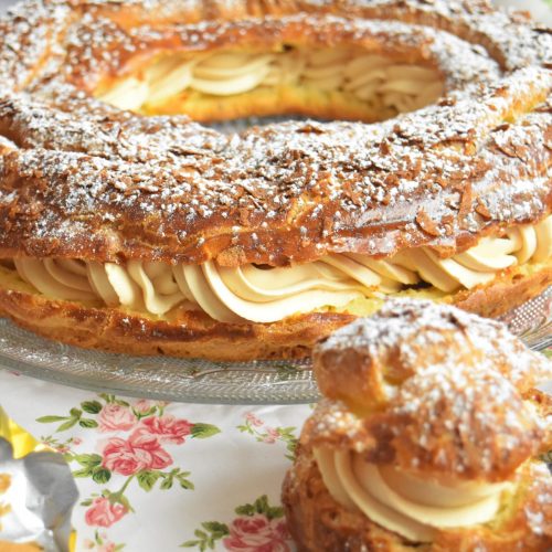 Paris-Brest au caramel