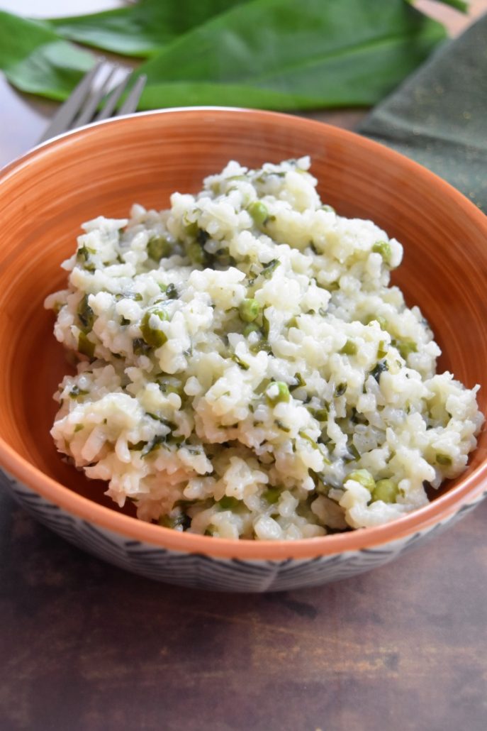 Risotto à l'ail des ours