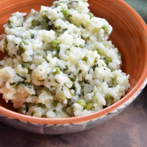 Risotto à l'ail des ours