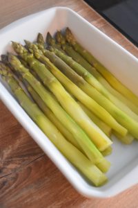 asperges vertes en gratin