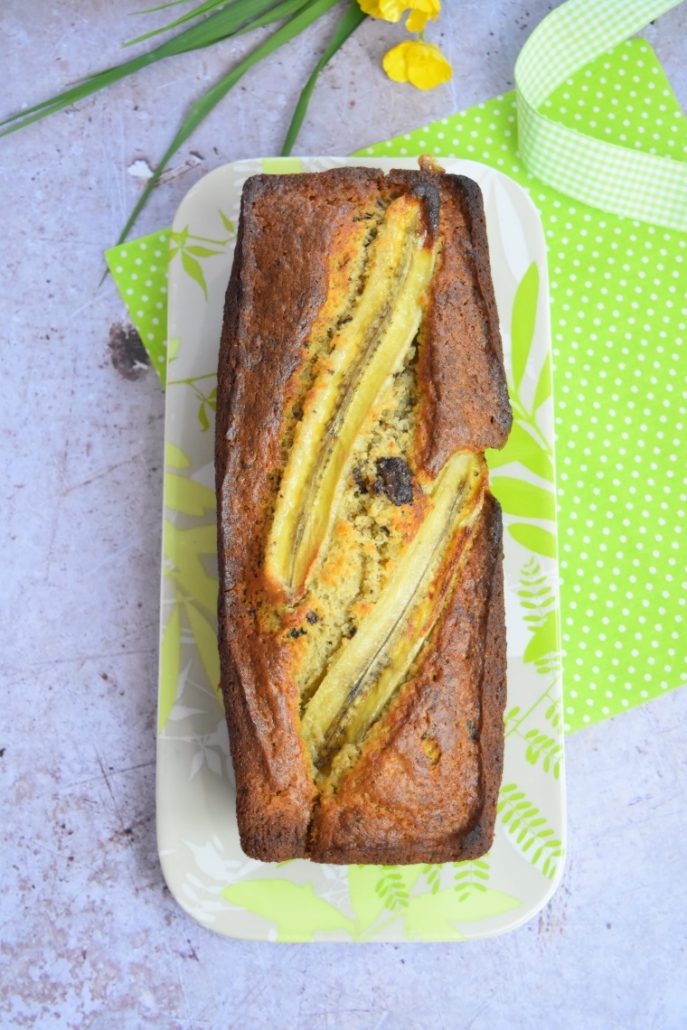 Cake à la banane et chocolat