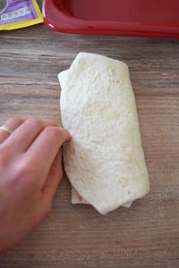 Pliage du burrito