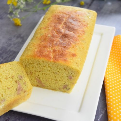 Cake au thon et à la moutarde