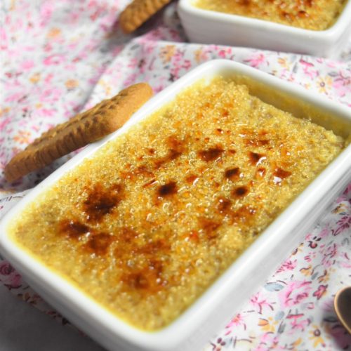 Crème brûlée au spéculoos