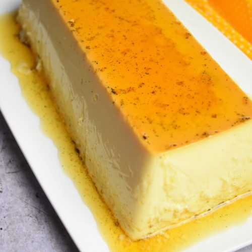 Flan au caramel maison