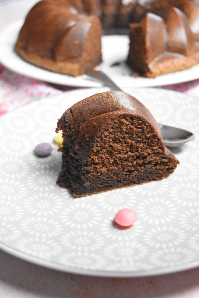 Part de gâteau au chocolat