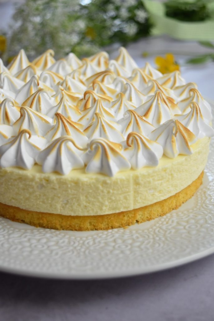 Gâteau nuage au citron meringué