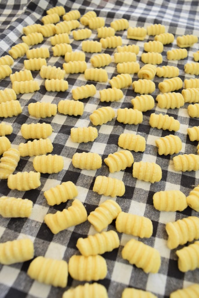 Gnocchetti, gnocchi à la semoule de blé dur