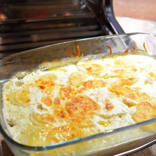 Gratin dauphinois au fromage