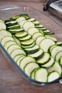 rondelles de courgette