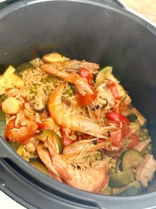 Recette paella Cookeo