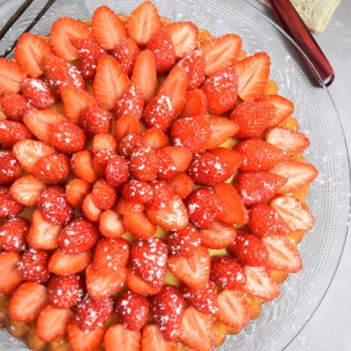 Tarte aux fraises mara des bois