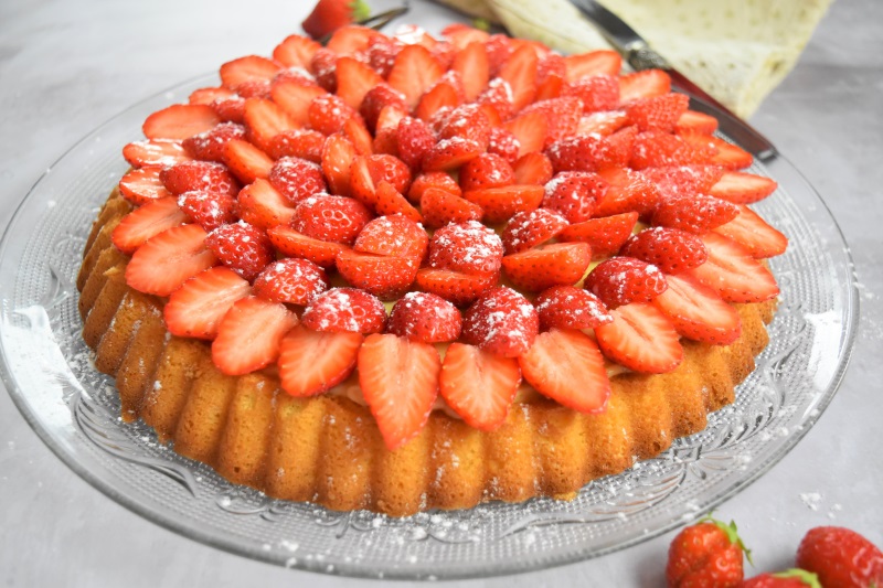 Tarte aux fraises