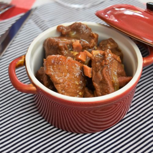 Carbonade réalisée au Cookéo