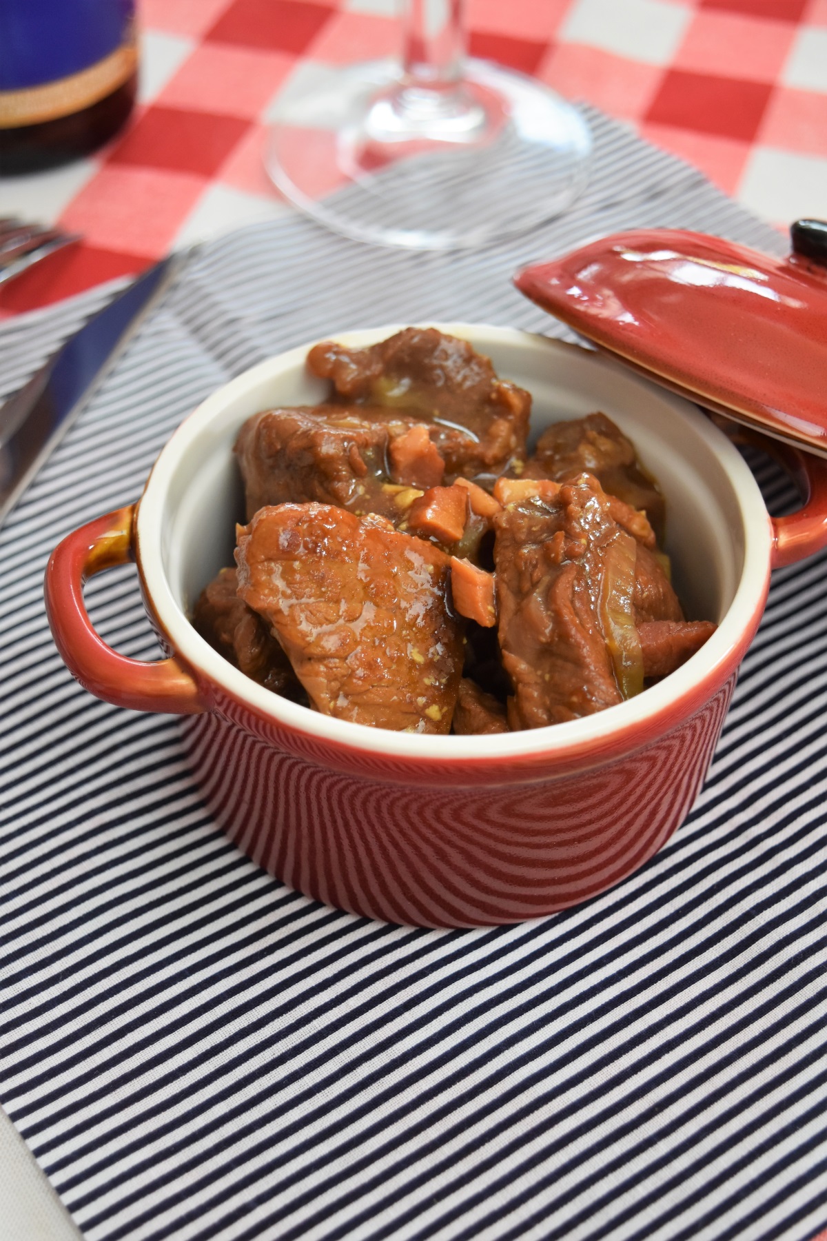 Carbonade réalisée au Cookéo