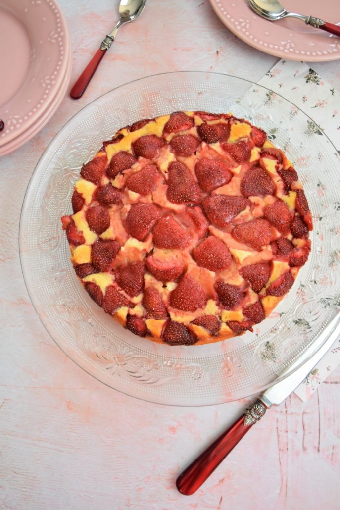 Gâteau aux fraises