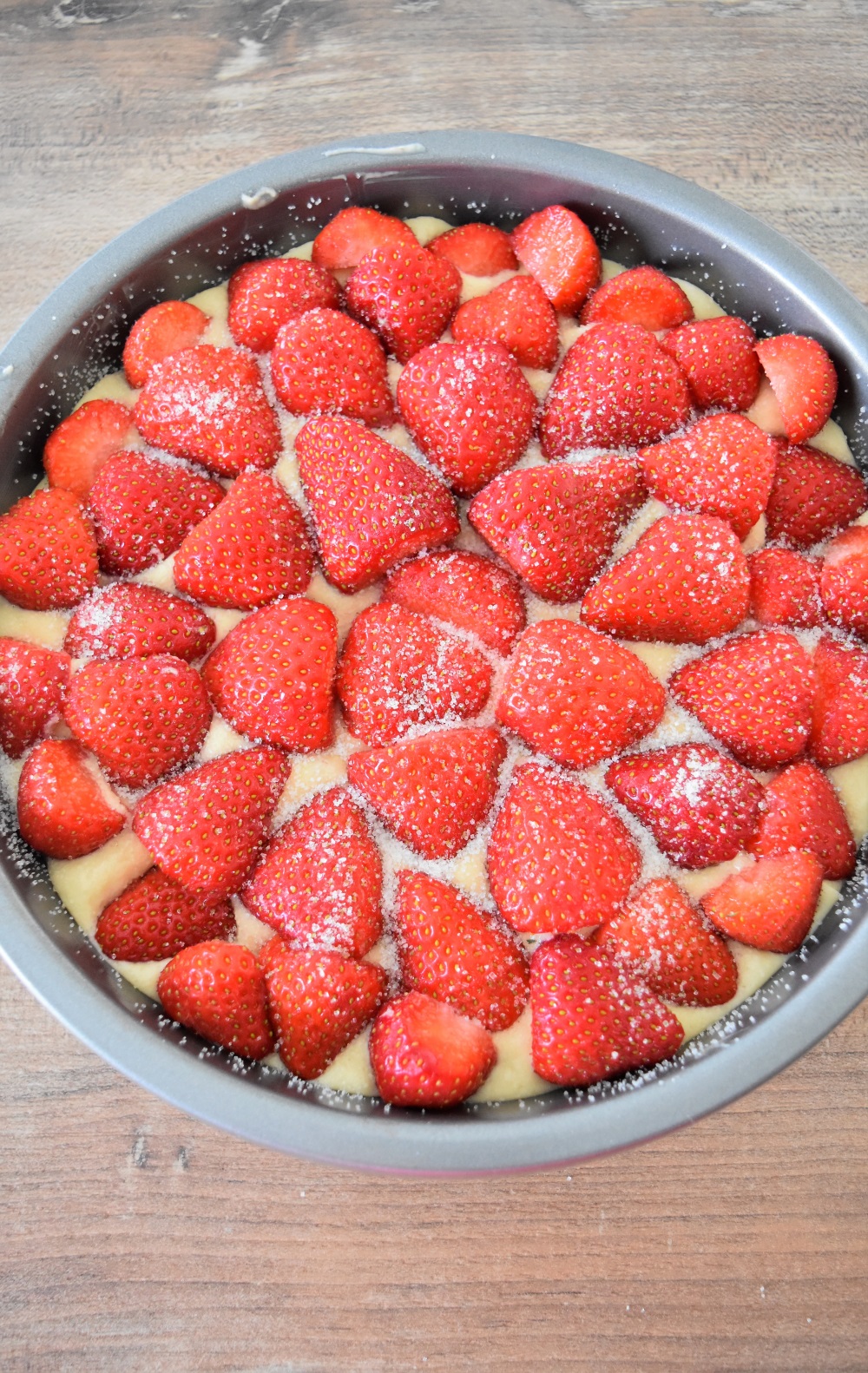 Gateau Au Yaourt Aux Fraises Recette Facile