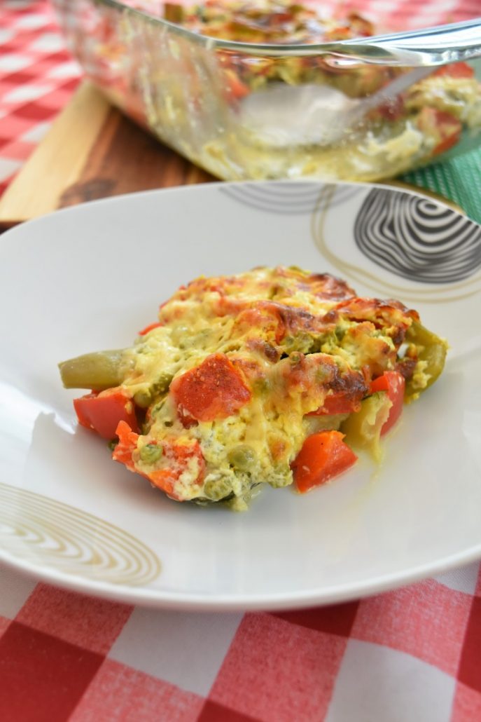 Gratin de légumes d'été