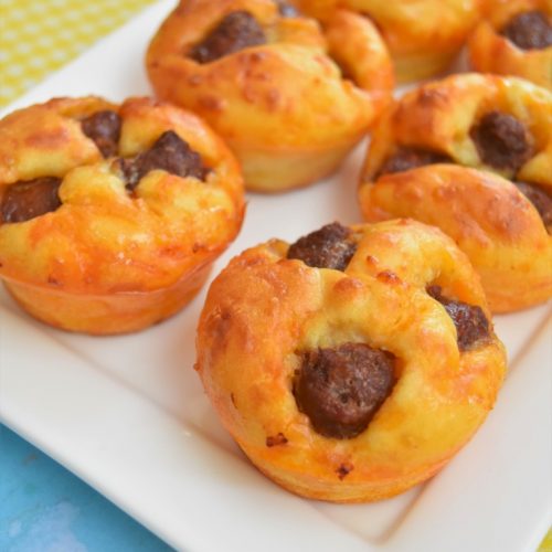 Muffins aux merguez