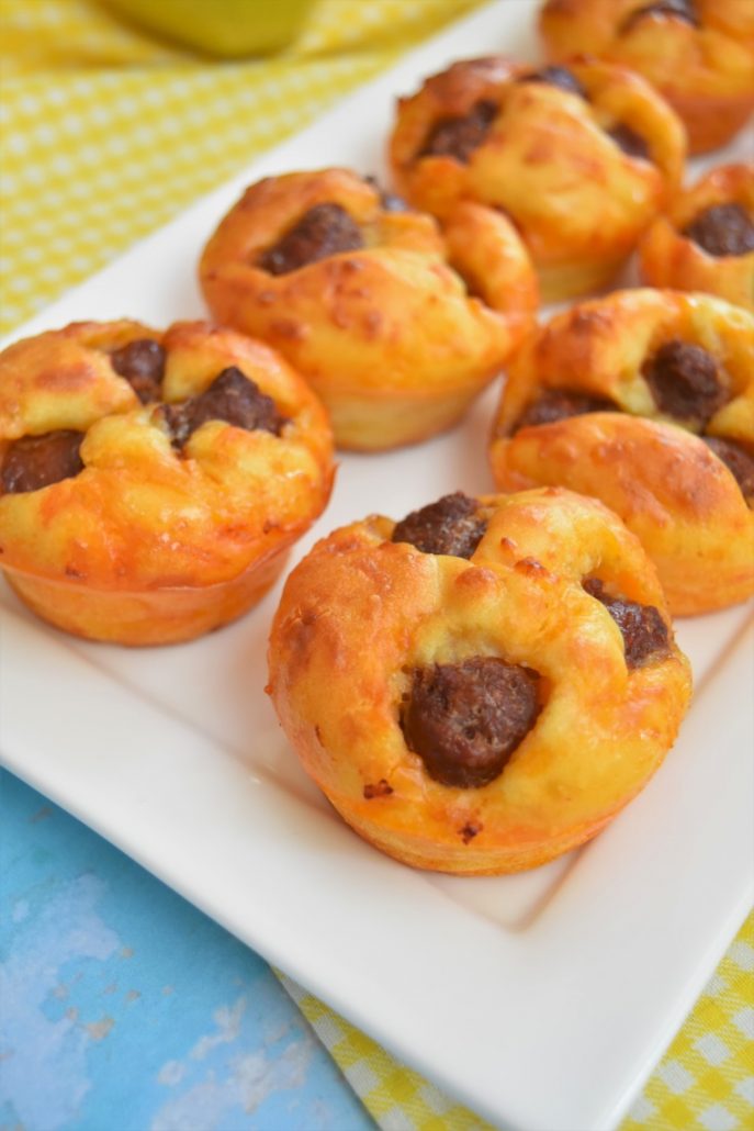 Muffins aux merguez