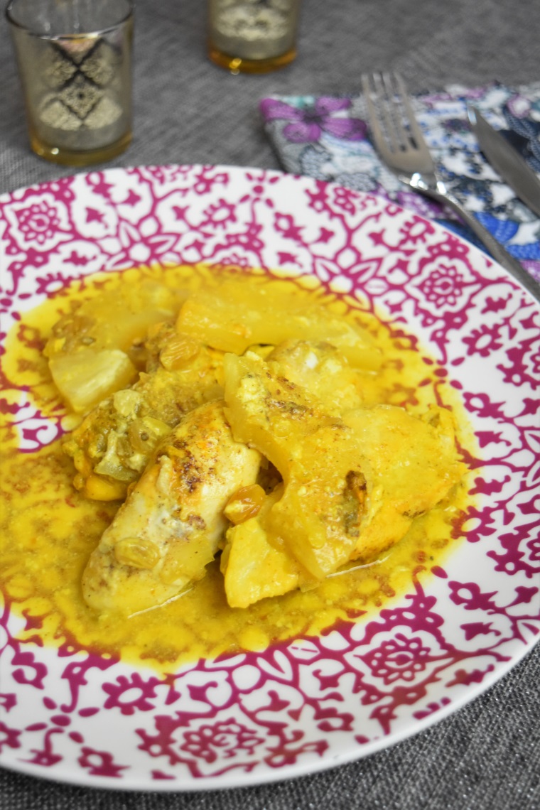 Tajine de poulet à l